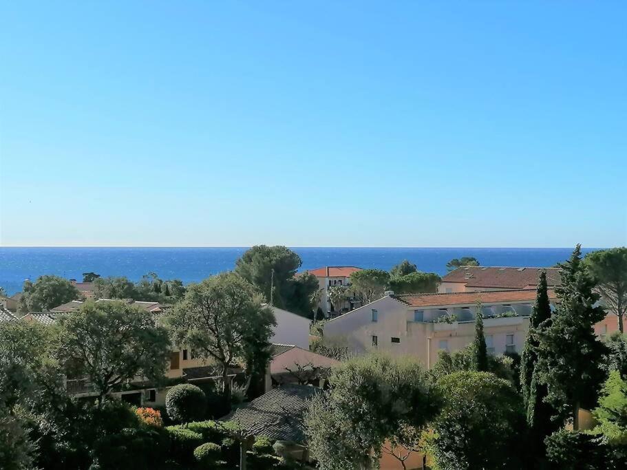 Appartement L'Evasion, Vue Mer, Plages A Pied Frejus Luaran gambar
